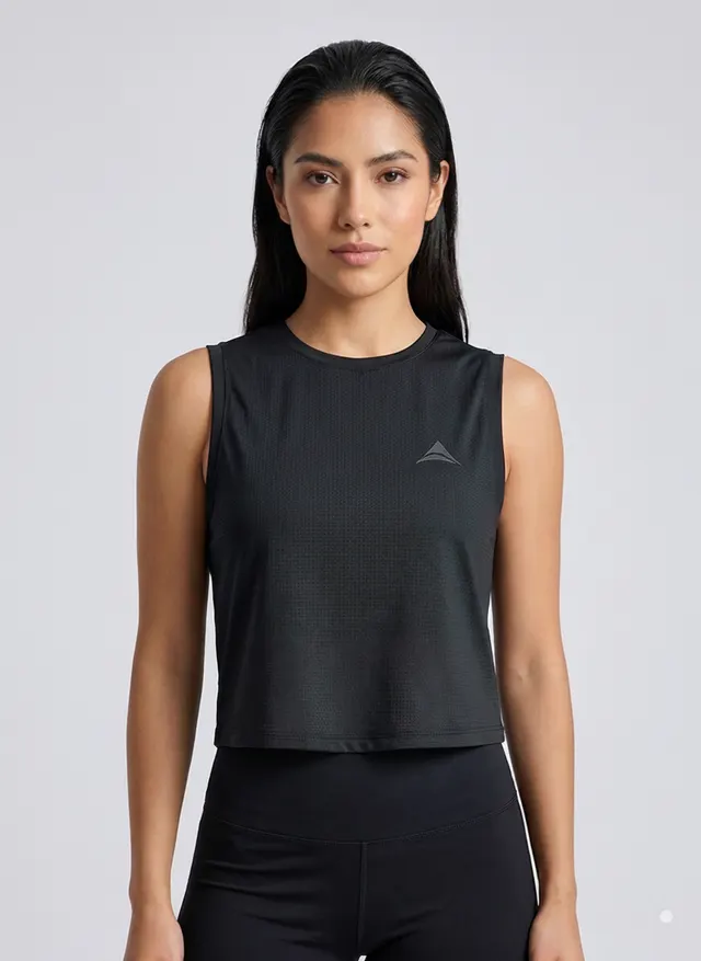 Tank Top Deportivo — color Negro, toma 03
